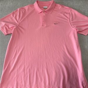 Greg Norman Collection Men's Pink Polo Shirt